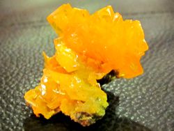 Wulfenite, Los Lomentos, Mexico.